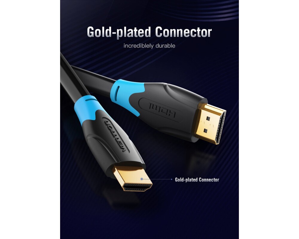 Кабел Vention Кабел HDMI v2.0 M / M 4K/60Hz Go... 7
