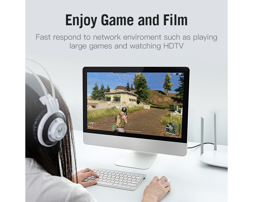 Мрежов кабел Vention Кабел LAN SSTP Cat.7 Patch Cable... 3