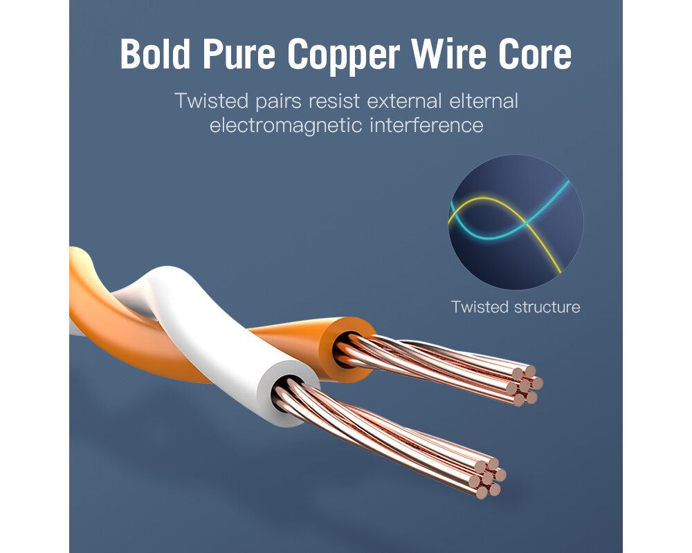 Мрежов кабел Vention Кабел LAN SSTP Cat.7 Patch Cable... 5