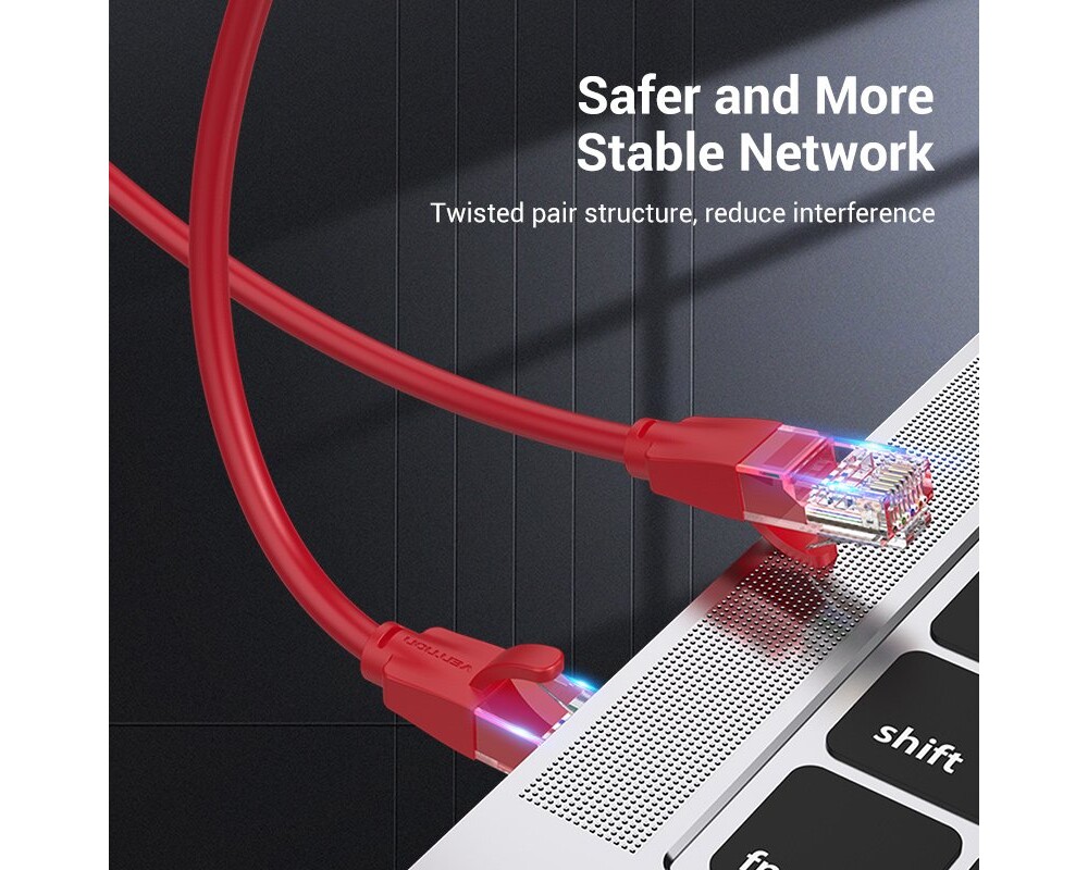 Мрежов кабел Vention Кабел LAN UTP Cat.6 Patch Cable... 5