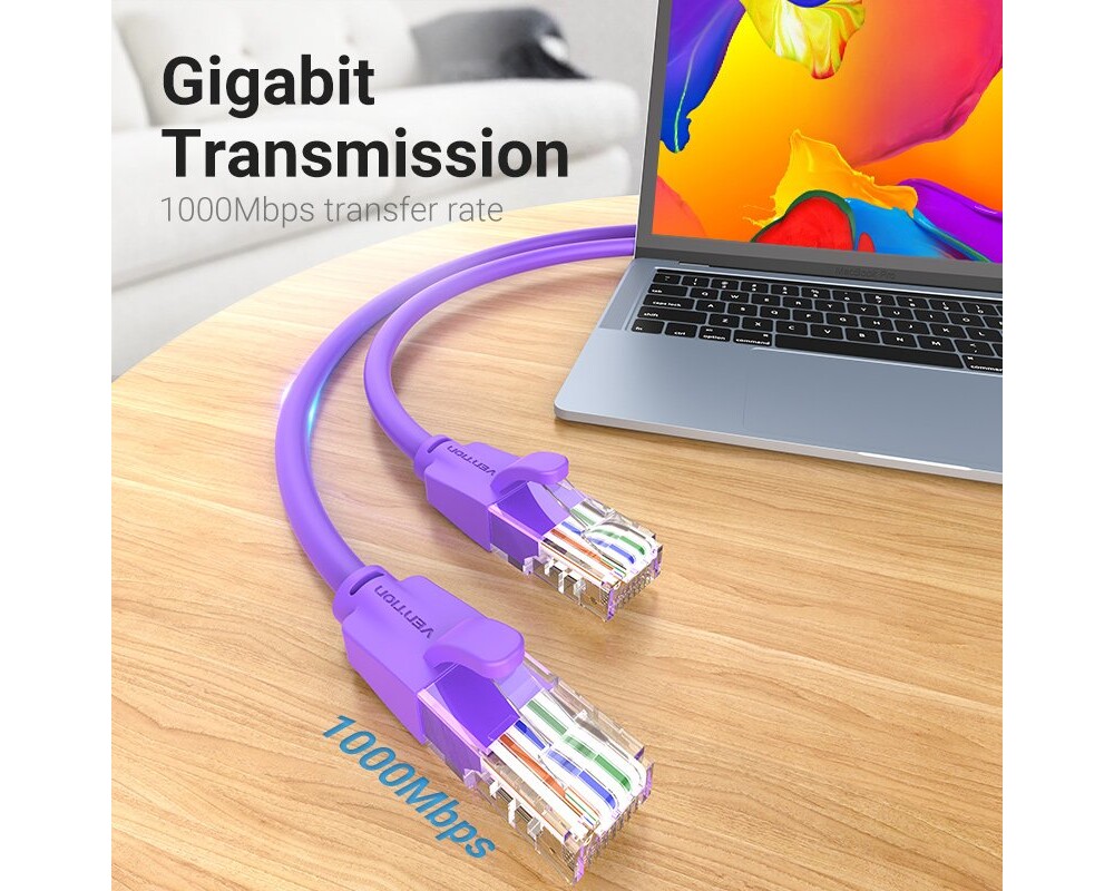 Мрежов кабел Vention Кабел LAN UTP Cat.6 Patch Cable... 3
