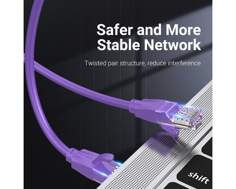 Мрежов кабел Vention Кабел LAN UTP Cat.6 Patch Cable... 4
