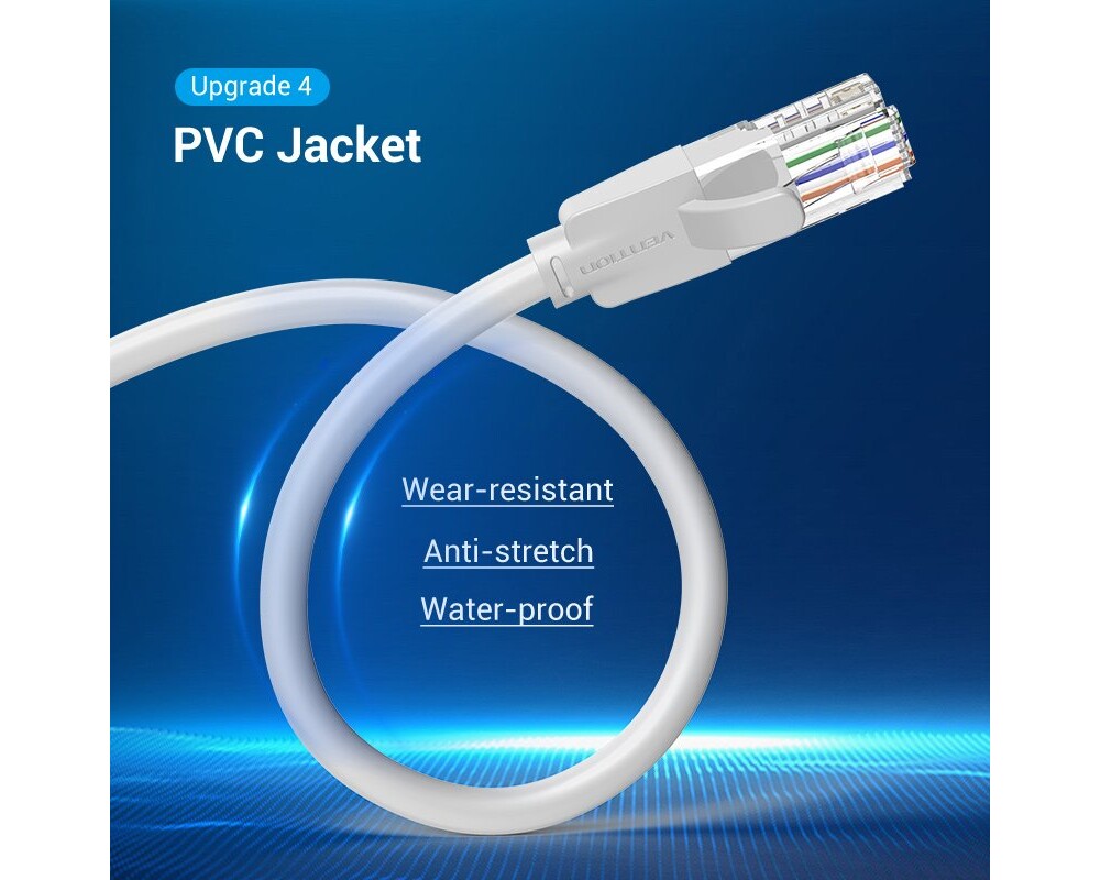 Мрежов кабел Vention Кабел LAN UTP Cat.6 Patch Cable... 9