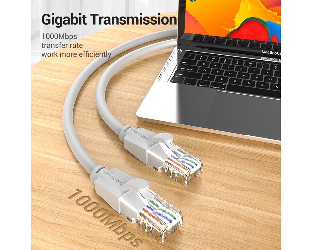 Мрежов кабел Vention Кабел LAN UTP Cat.6 Patch Cable... 2