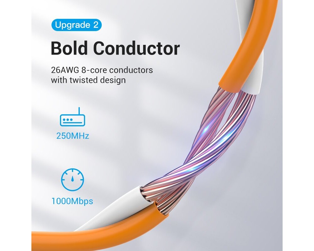 Мрежов кабел Vention Кабел LAN UTP Cat.6 Patch Cable... 7