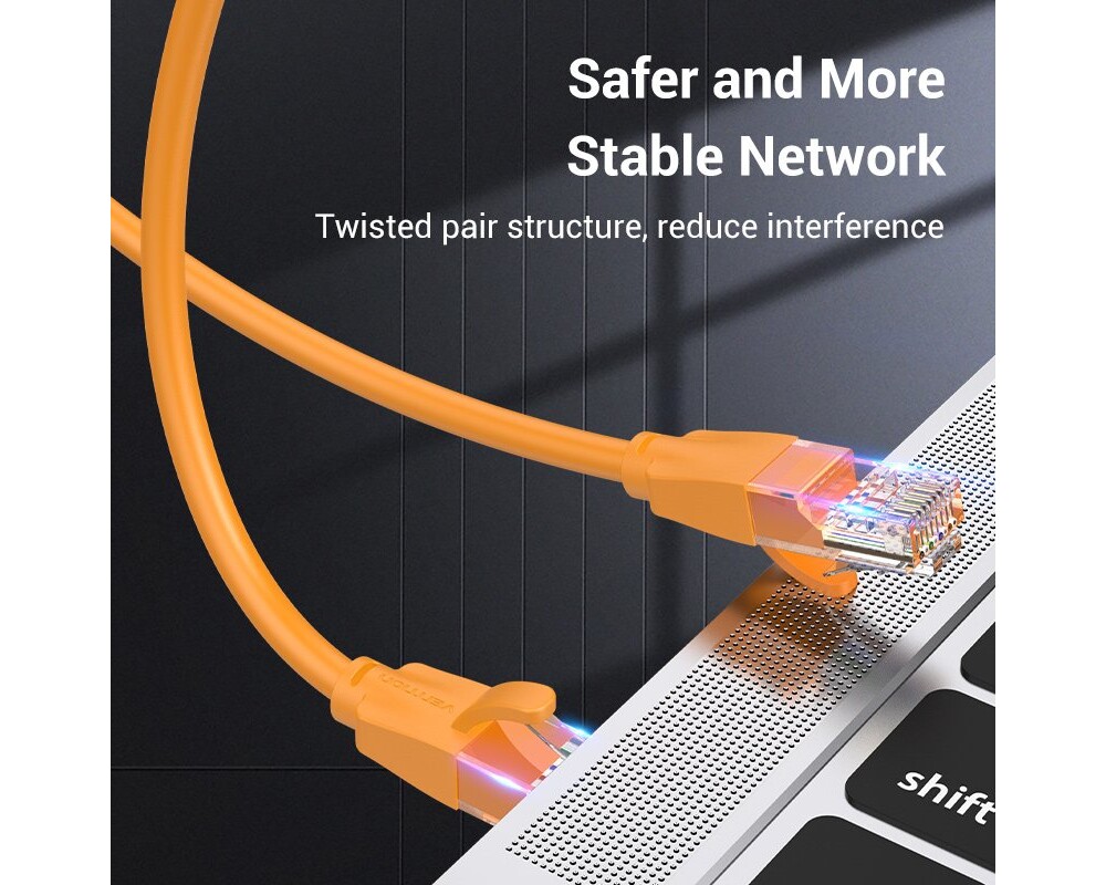 Мрежов кабел Vention Кабел LAN UTP Cat.6 Patch Cable... 3