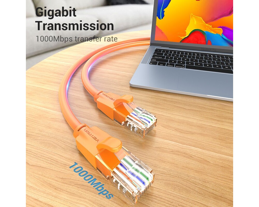 Мрежов кабел Vention Кабел LAN UTP Cat.6 Patch Cable... 2