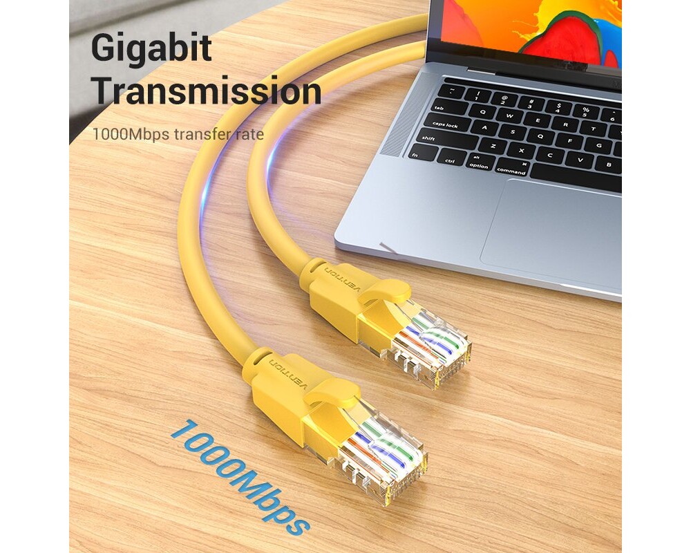 Мрежов кабел Vention Кабел LAN UTP Cat.6 Patch Cable... 2