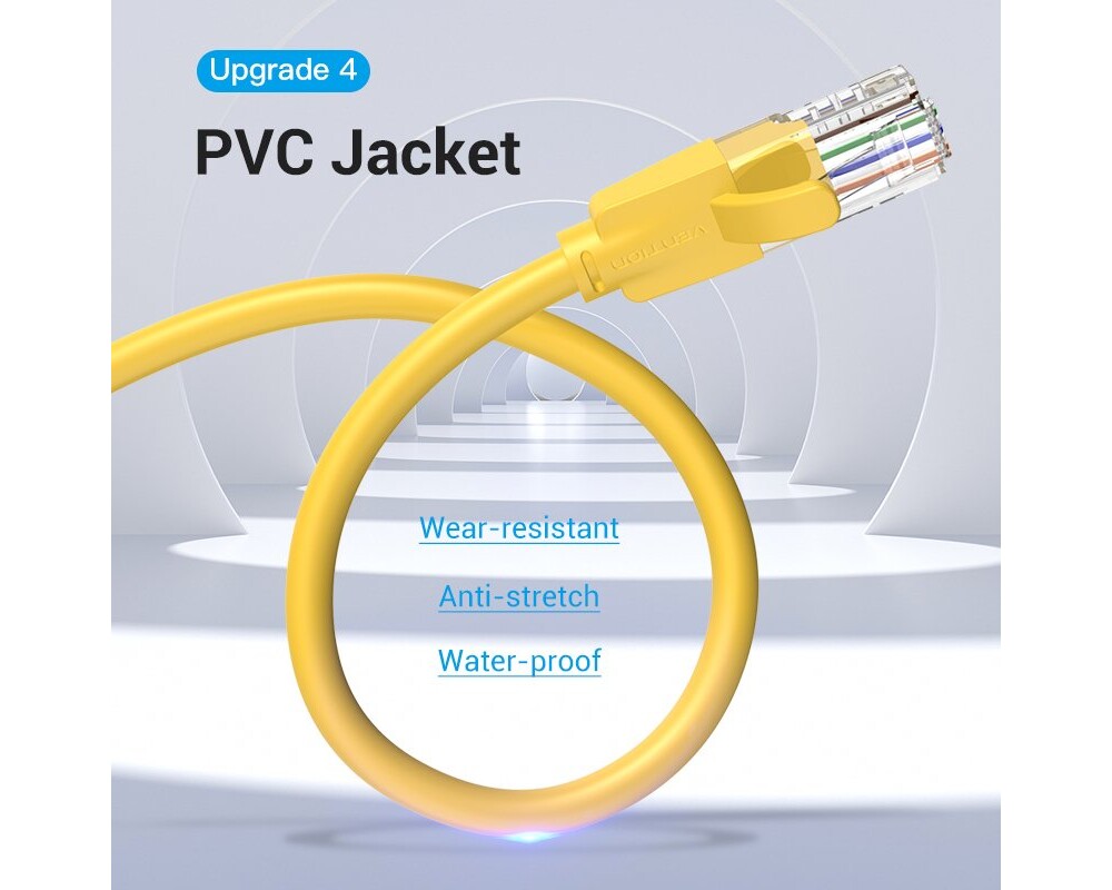 Мрежов кабел Vention Кабел LAN UTP Cat.6 Patch Cable... 9