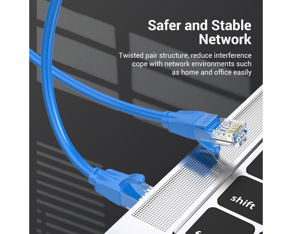 Мрежов кабел Vention Кабел LAN UTP Cat.6 Patch Cable... 4