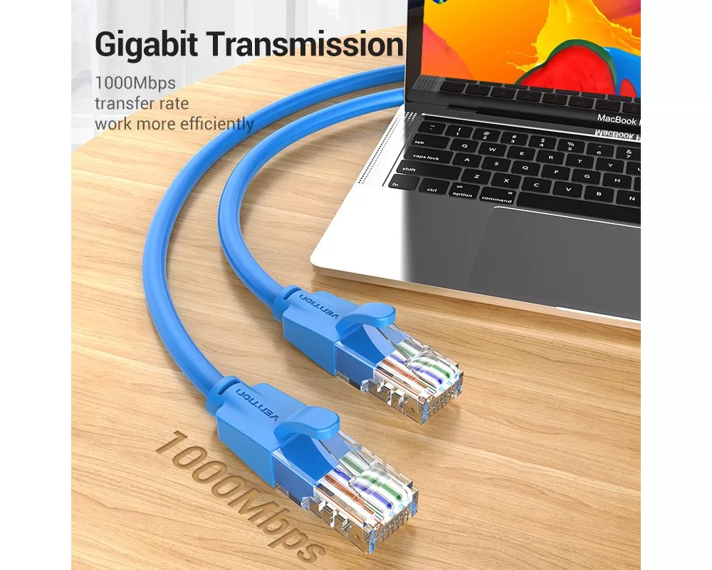 Мрежов кабел Vention Кабел LAN UTP Cat.6 Patch Cable... 3