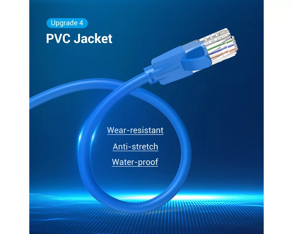 Мрежов кабел Vention Кабел LAN UTP Cat.6 Patch Cable... 10