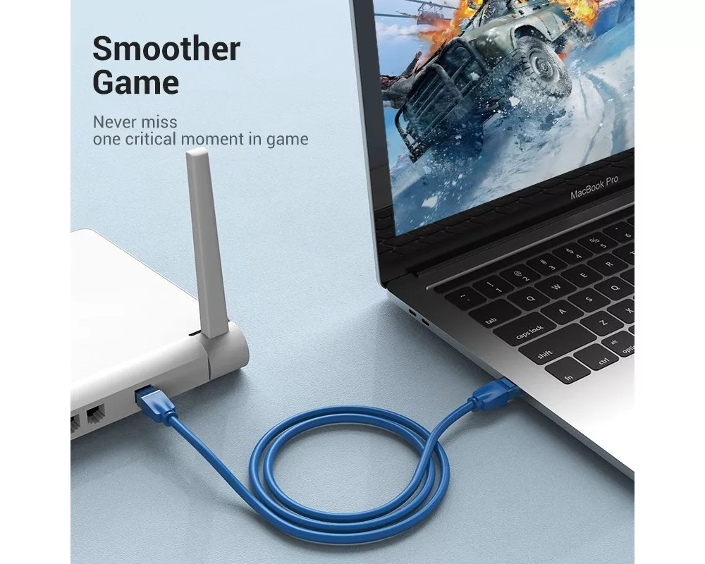 Мрежов кабел Vention Кабел LAN UTP Cat.6 Patch Cable... 5