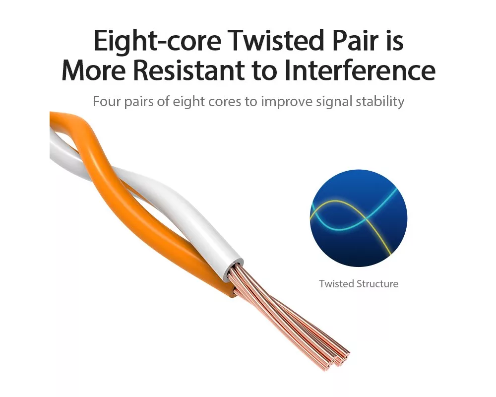 Мрежов кабел Vention Кабел LAN UTP Cat.6 Patch Cable... 7