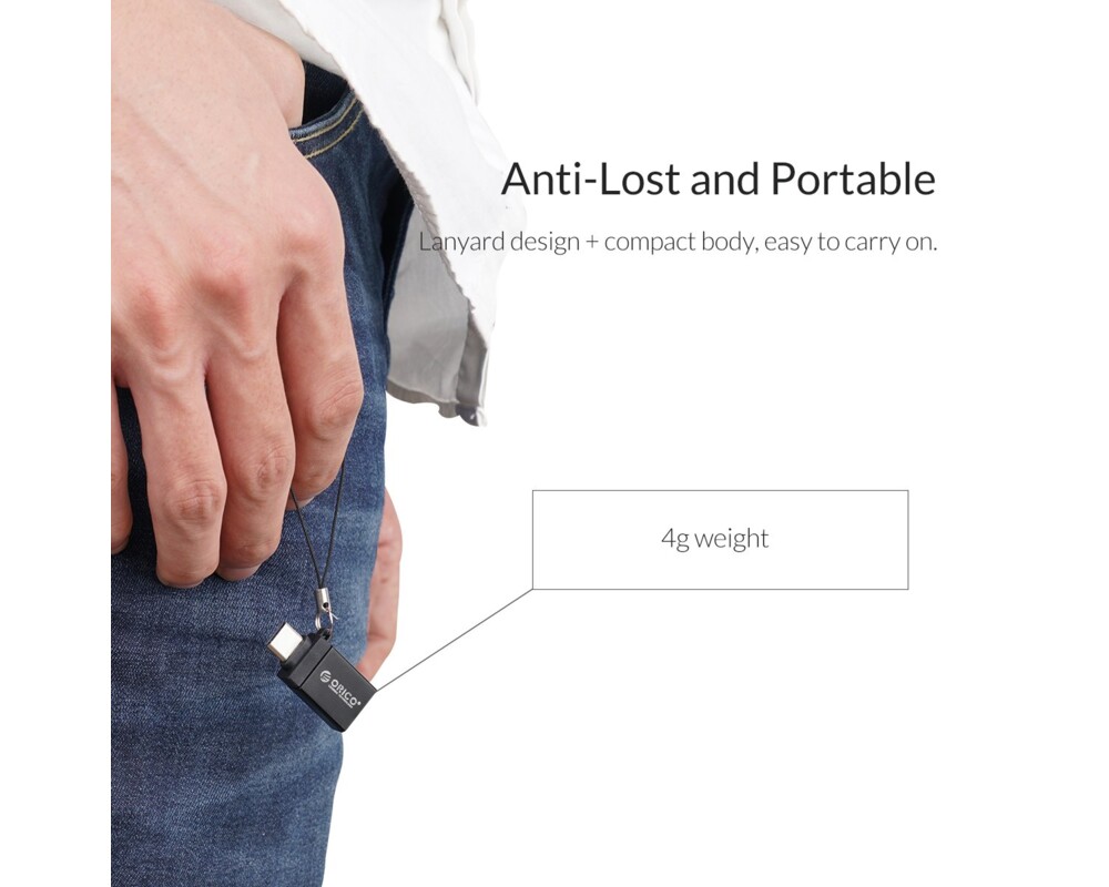 Адаптери Orico Адаптер Adapter OTG USB3.0 AF to T... 14