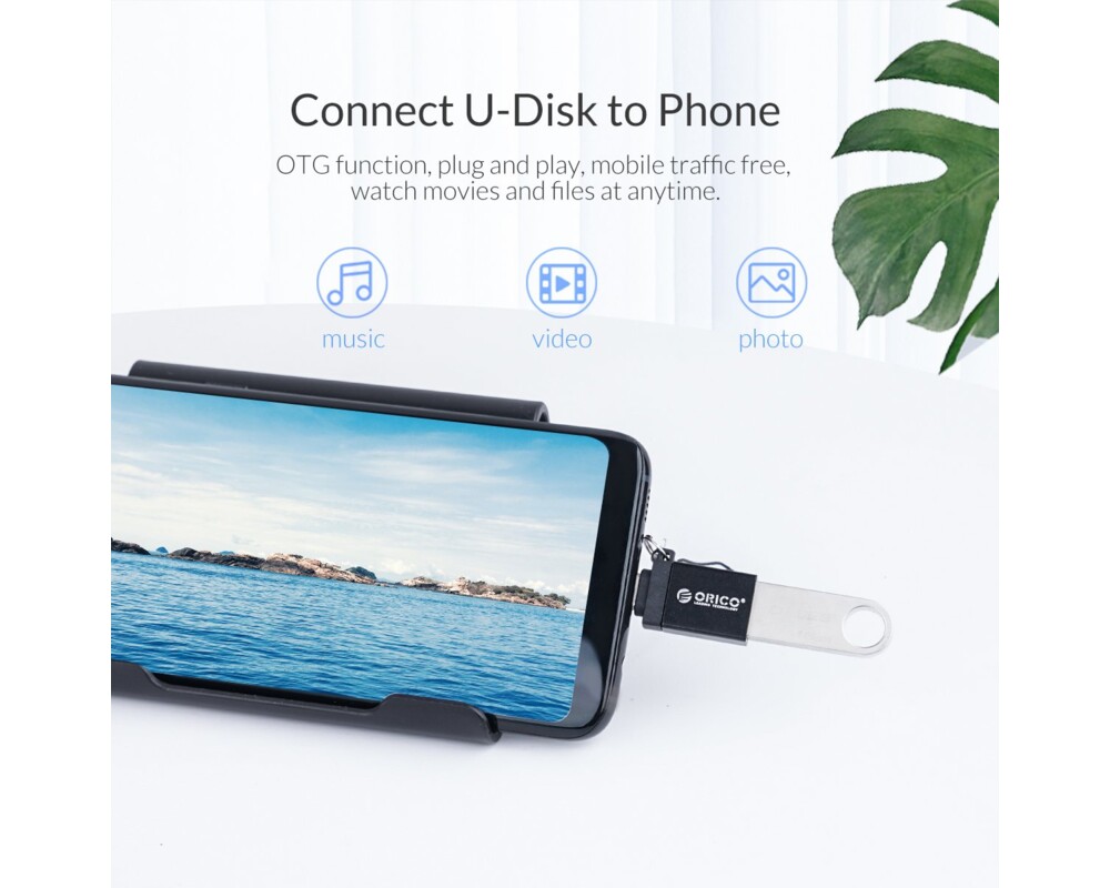 Адаптери Orico Адаптер Adapter OTG USB3.0 AF to T... 10