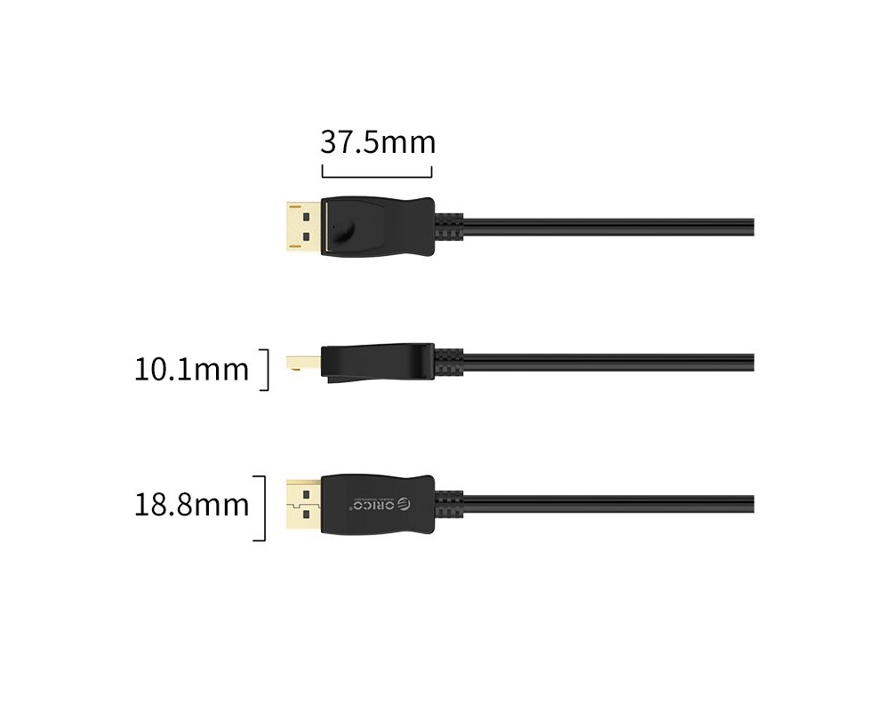 Кабел Orico Кабел Cable - Display Port v1.2 DP... 3