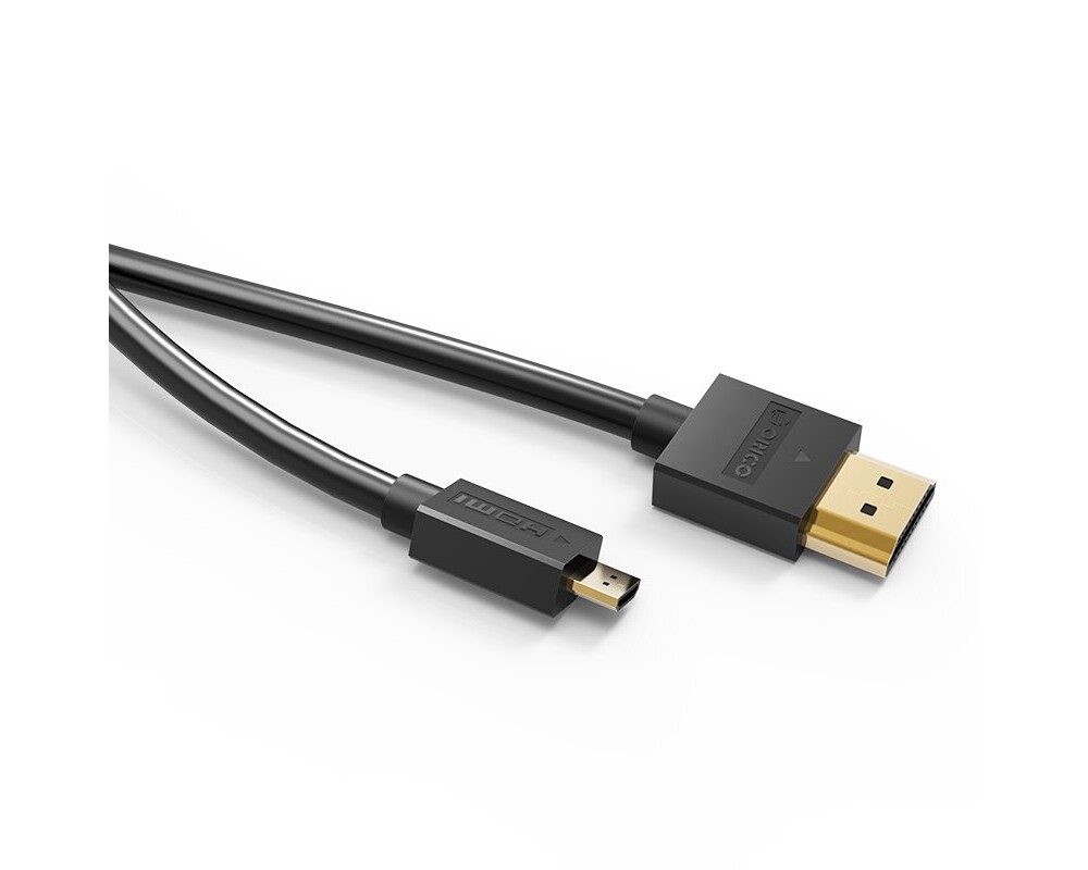 Кабел Orico кабел Cable HDMI 2.0 to Micro HDMI Type D 3