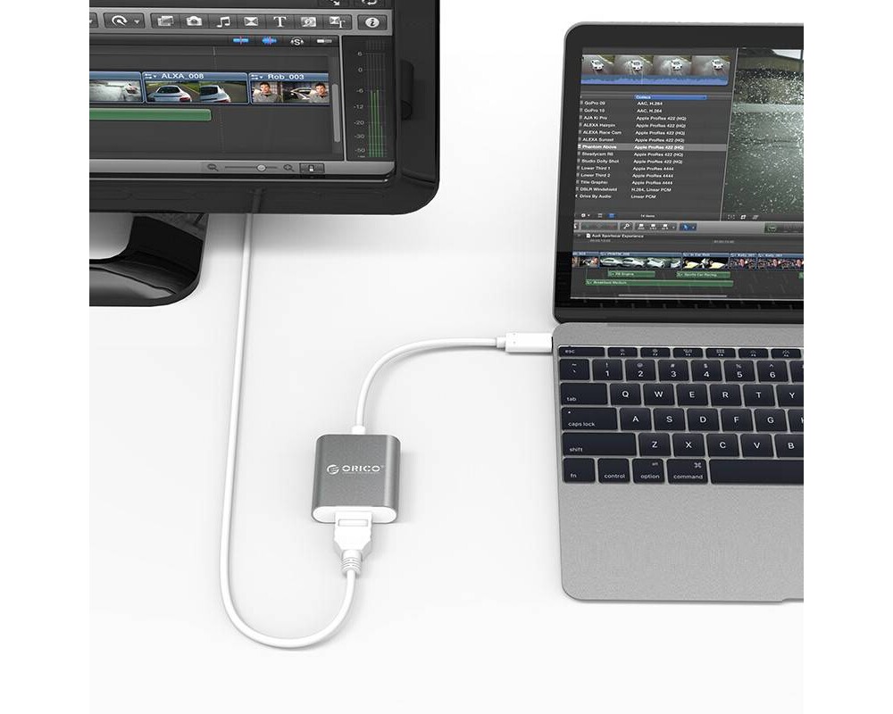 Адаптери Orico адаптер Adapter - USB 3.1 Type C -> HDMI F 3