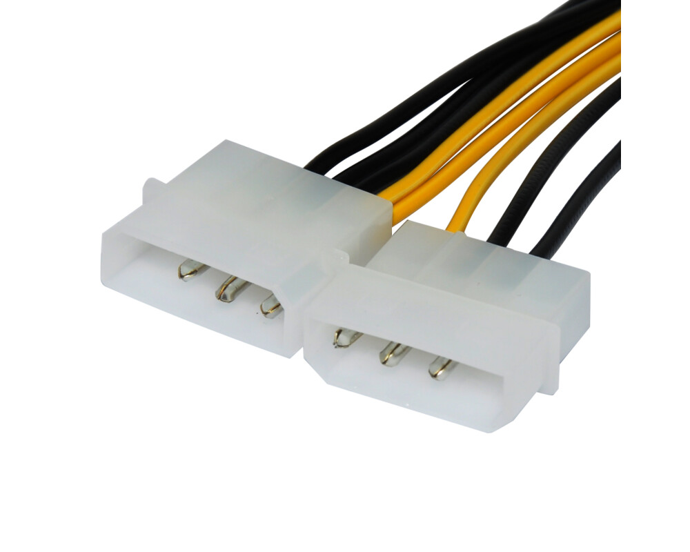 Адаптери Makki Адаптер Adapter 2xMolex to 8pin PC... 3