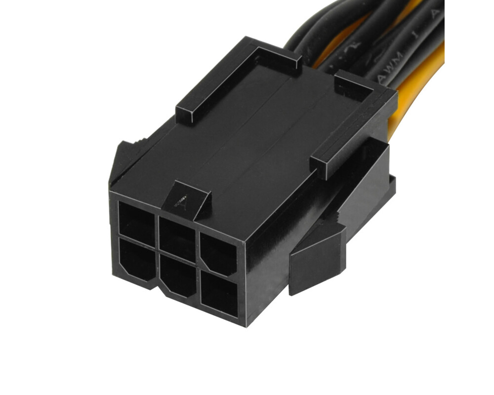 Кабел Makki Mining PCI-E Splitter 6pin -> 2x 6... 3