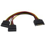 <span>Кабел</span> VCom разклонител SATA Power splitter 15-... <span class='catalog-num-in-name'>CE360-0.15m</span> - 