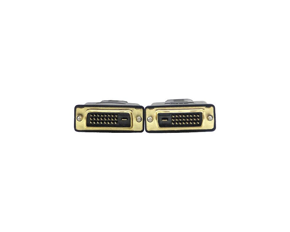 Кабел VCom Кабел DVI 24+1 Dual Link M / M +2 F... 2