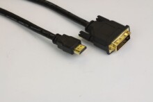  VCom Кабел DVI 24+1 Dual Link M / HDMI M... 585215 CG481G-1.8m на топ цена - PIC.bg