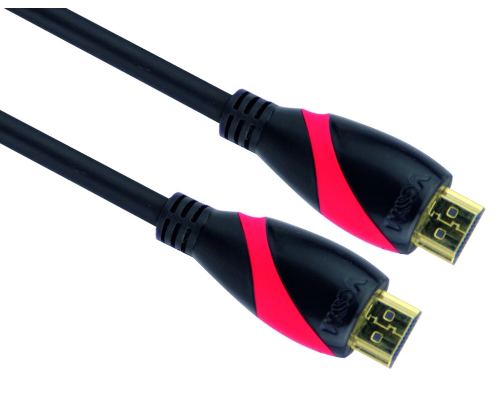 Кабел VCom Кабел HDMI M / M Ultra HD 4k2k Gold...