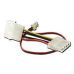 <span>Кабел</span> VCom Преходник Fan molex to 3pin - CE316... <span class='catalog-num-in-name'>CE316-0.2m</span> - 
