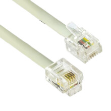  VCom Кабел за телефон Phone Cord 6P4C/6P... 585347 CT046-1.5m на топ цена - PIC.bg