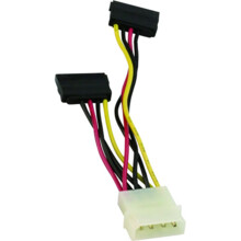  VCom Кабел SATA Power 2x - CE352-0.15m 585372 CE352-0.15m на топ цена - PIC.bg