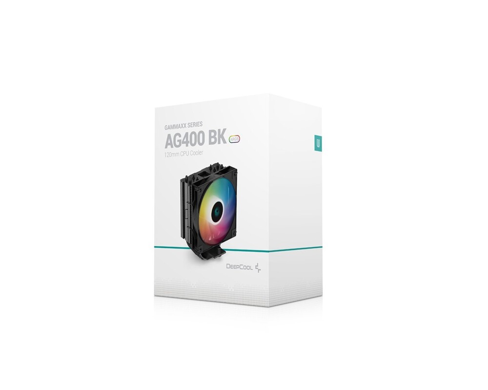 Охладител за процесор ARGB DeepCool AG400 BK 10