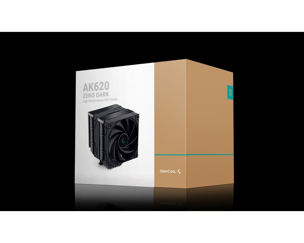 Охладител за процесор DeepCool AK620 Zero Dark 14