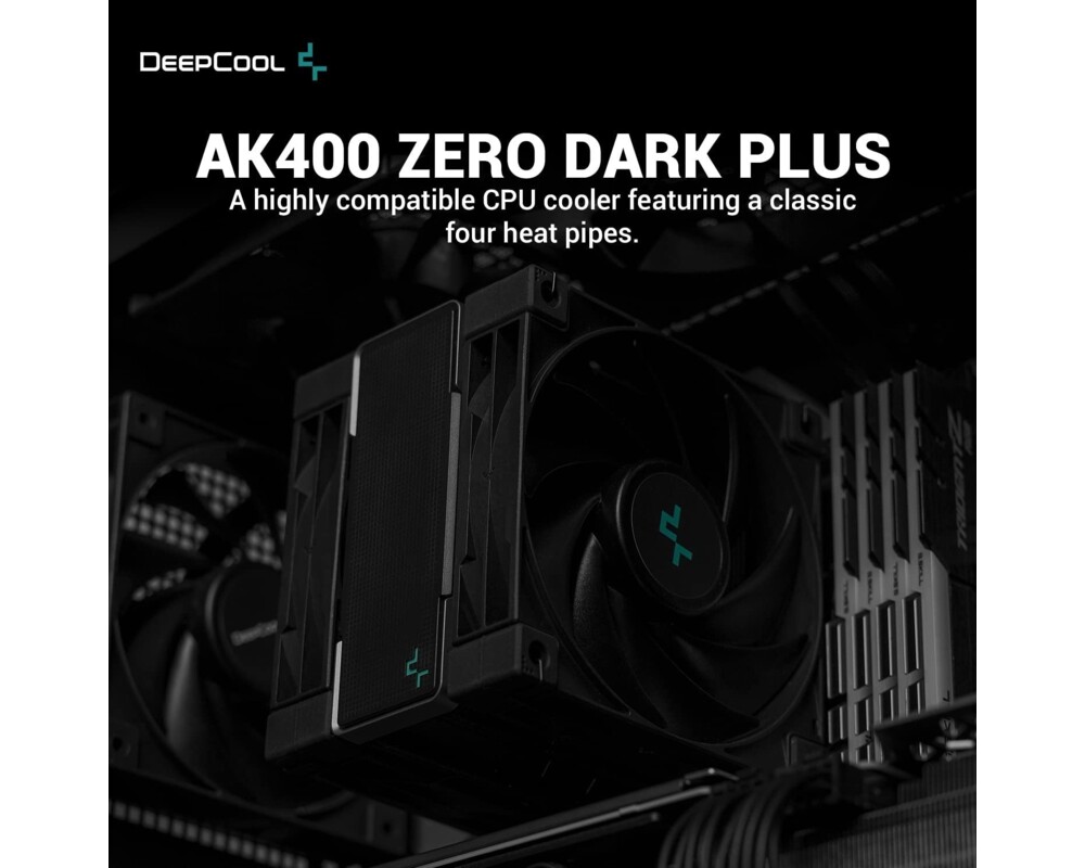 Охладител за процесор DeepCool AK400 ZERO DARK PLUS 13