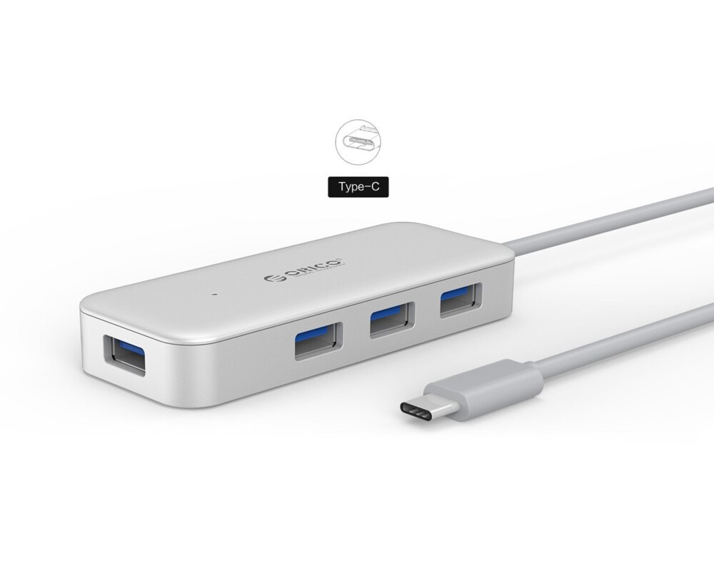 USB хъб Orico USB3.0 HUB 4 port - Type C input -... 7