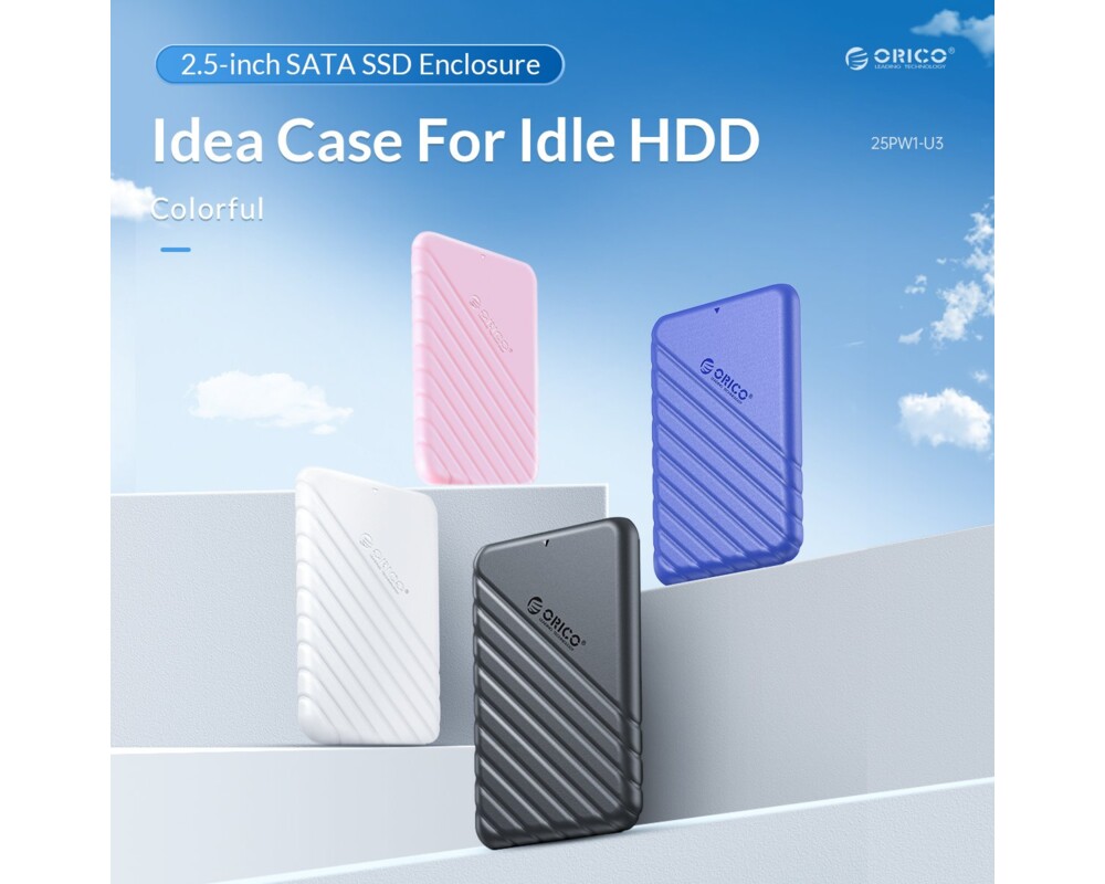 Аксесоар за съхранение Orico кутия за диск Storage - Case - 2.5... 6