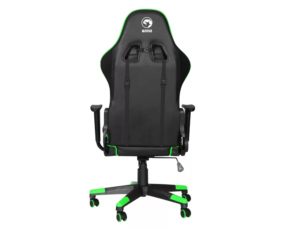Геймърски стол Marvo CH-106 v2 Black/Green 6