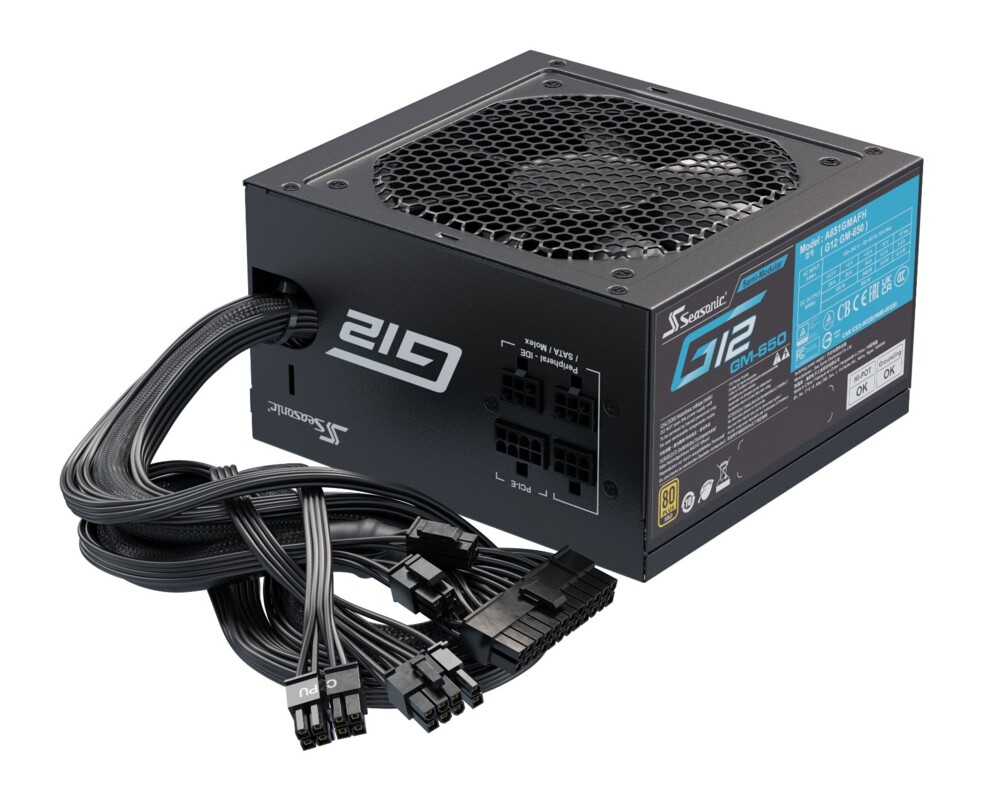 Захранване Seasonic 650W Gold - G12 GM-650