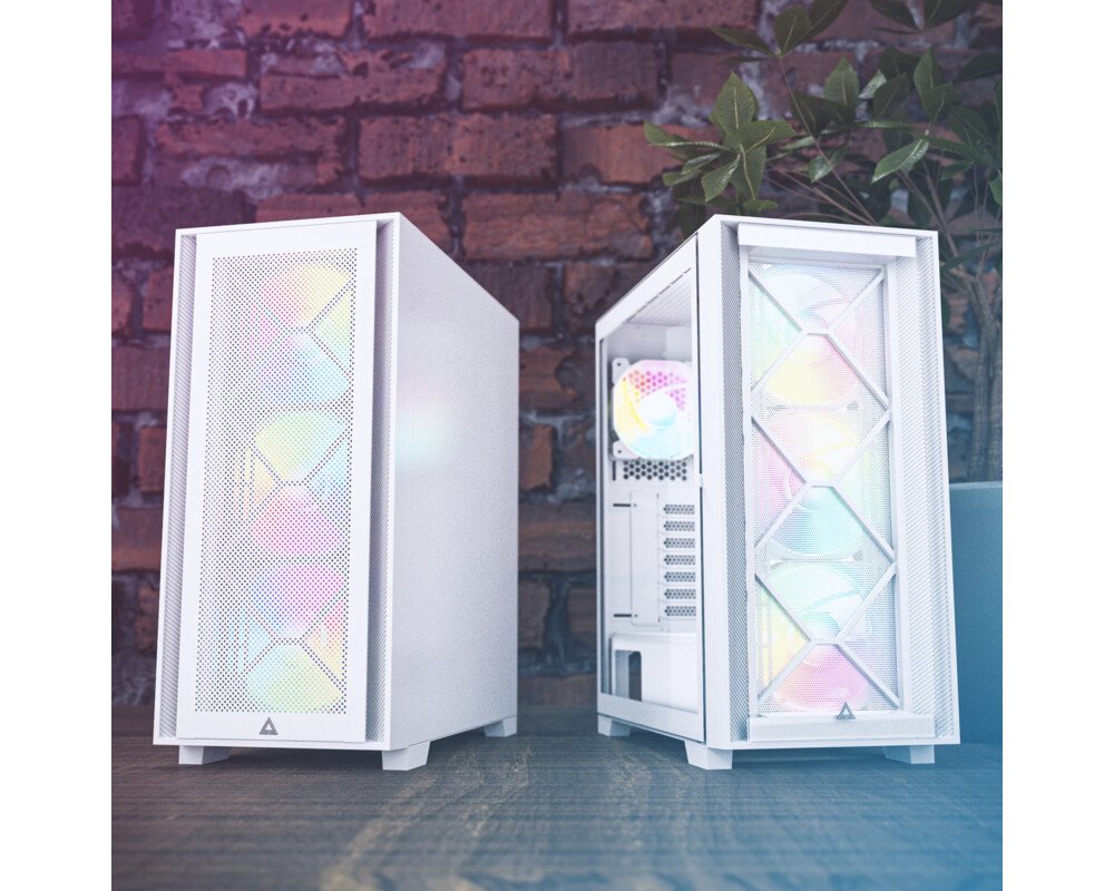 Кутия MONTECH AIR 1000 Premium ARGB, TG, Mid-Tower, Бяла 14