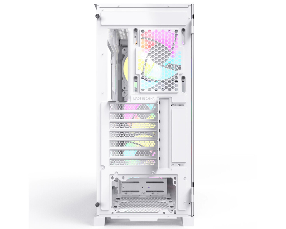 Кутия MONTECH AIR 1000 Premium ARGB, TG, Mid-Tower, Бяла 11