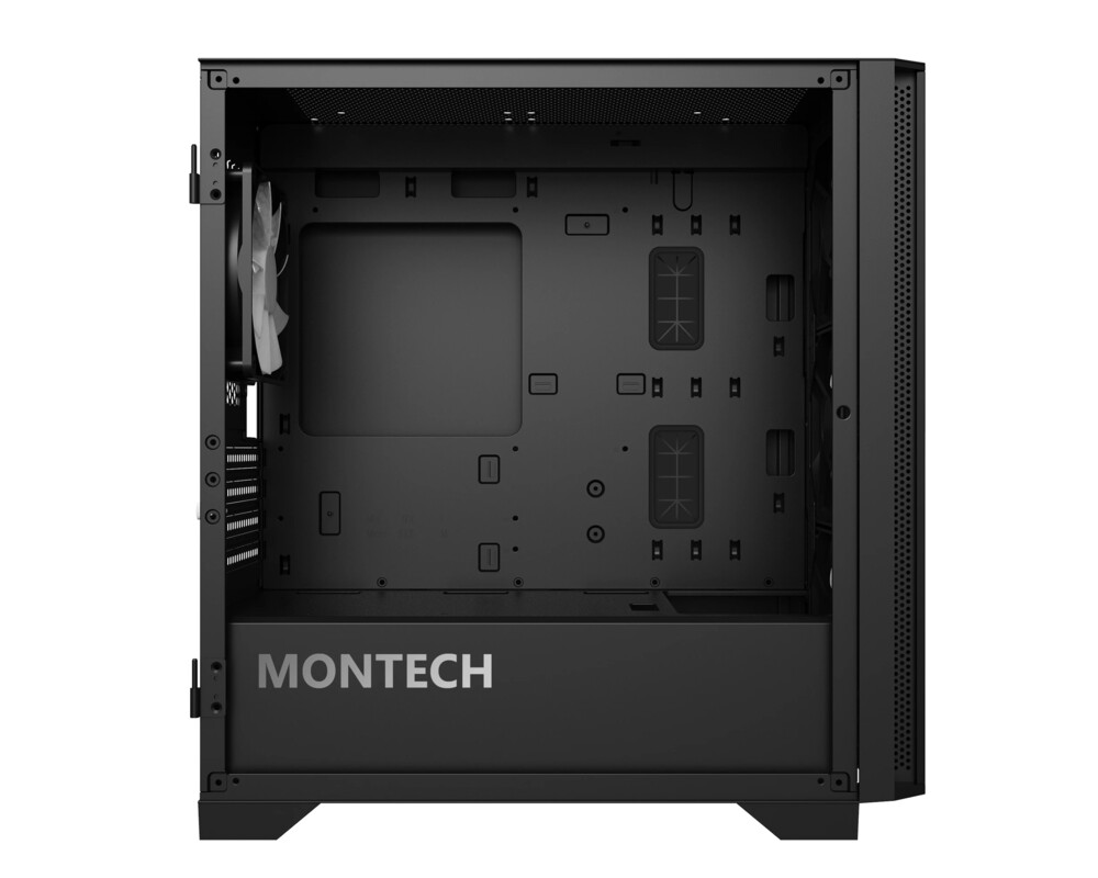Кутия MONTECH AIR 100 ARGB, TG, Micro-ATX Черна 12