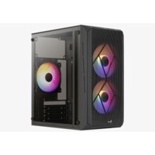  AeroCool mATX - CS-107-A-BK-v2 - 3 fans... 634457 ACCS-PC14032.11 на топ цена - PIC.bg