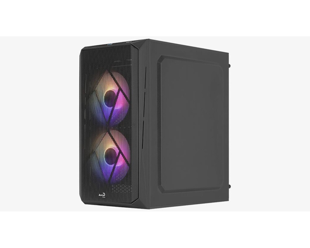 Кутия AeroCool mATX - CS-107-A-BK-v2 - 3 fans... 2