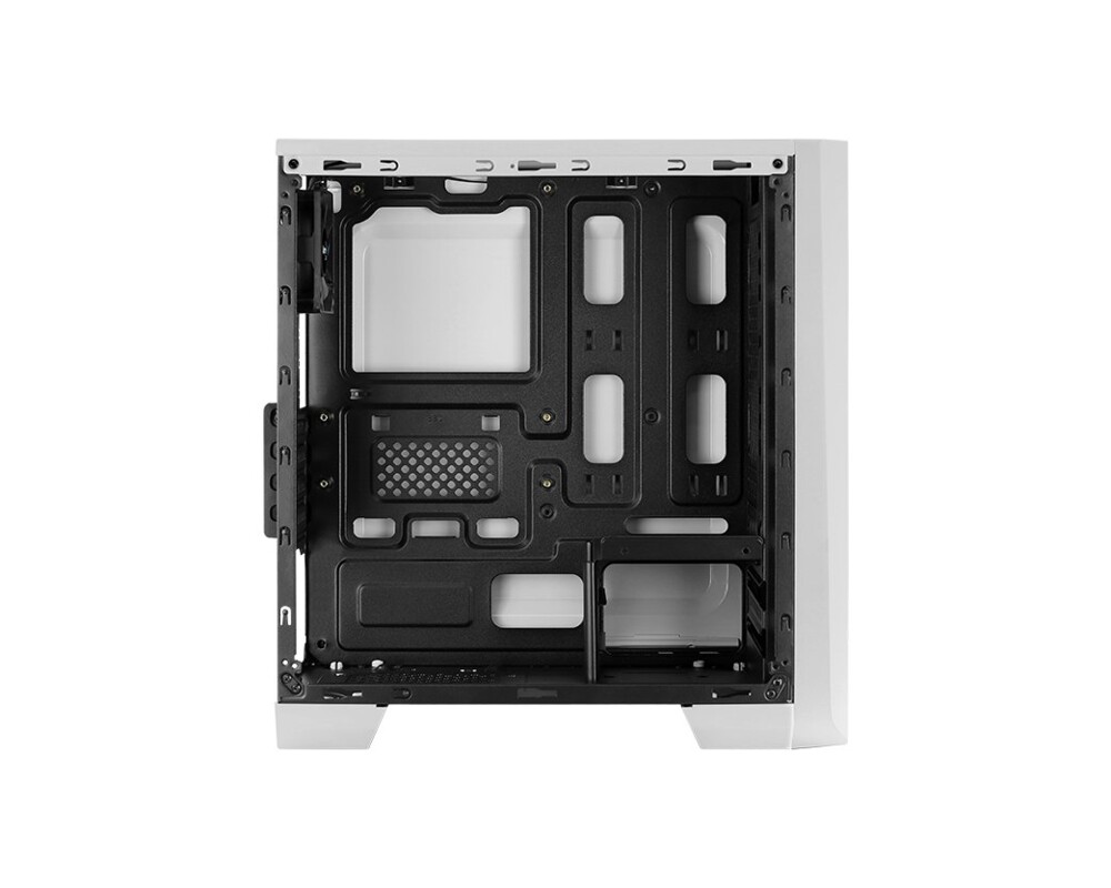 Кутия AeroCool Cylon Mini RGB mATX Mini Tower, Бяла 9