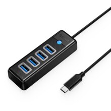  Orico хъб HUB USB3.1 Type-C 4 port - 4 x... 635645 PW4U-C3-015-BK-EP на топ цена - PIC.bg