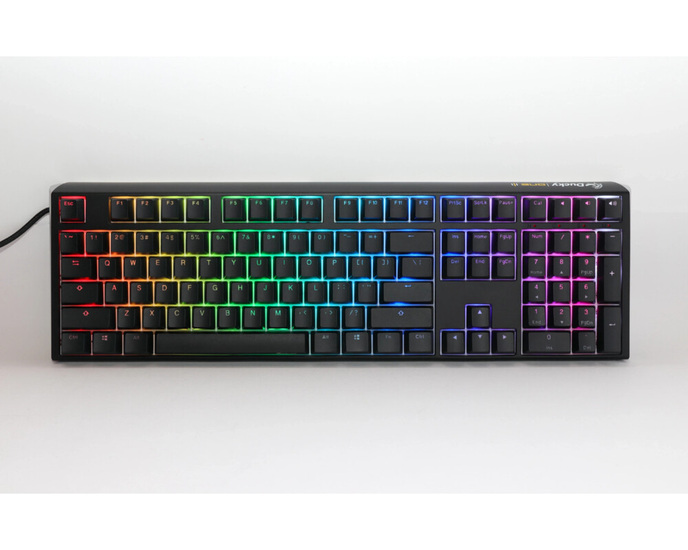 Клавиатура Геймърскa механична клавиатура Ducky One 3 Classic Full Size Hotswap Cherry MX Brown, RGB, PBT Keycaps 7