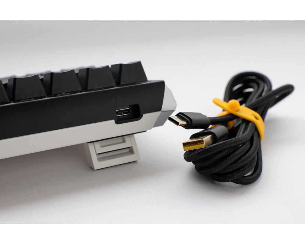 Клавиатура Геймърска механична клавиатура Ducky One 3 Classic Mini 60% Hotswap Cherry MX Brown, RGB, PBT Keycaps 16