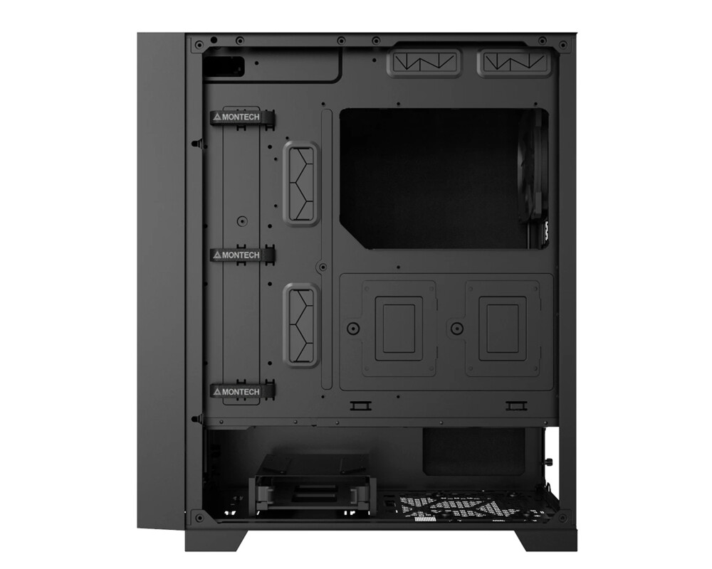 Кутия MONTECH AIR Silent, TG, Mid-Tower, Черна 23