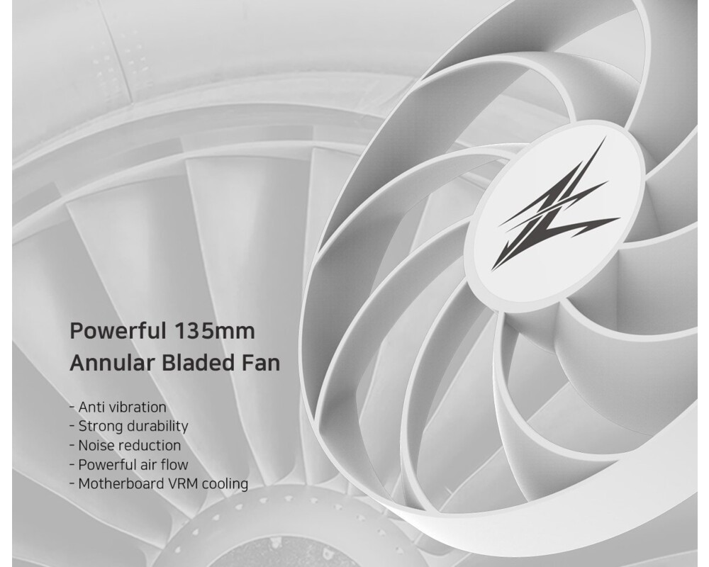 Охладител за процесор Zalman CNPS10X PERFORMA WHITE 13